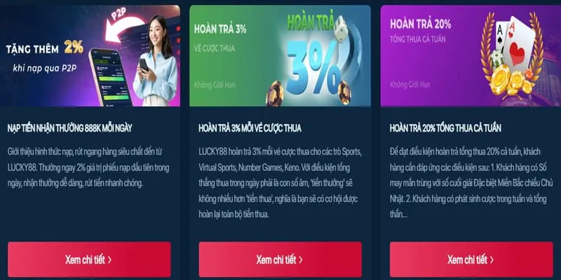 Các chương trình khuyến mãi hấp dẫn tại 28 vip